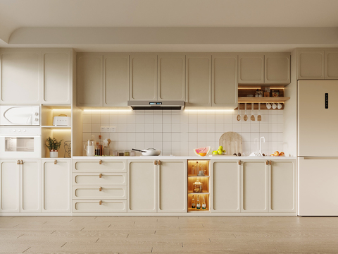 Cream Style cabinet