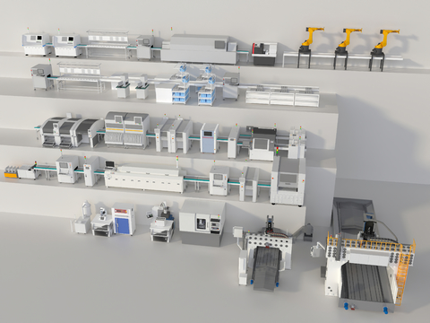 Workshop Equipment Factory Parts Line