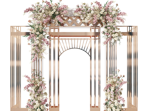 Modern Flower Rack Exhibition Rack Wedding Wedding Arch Flower Art