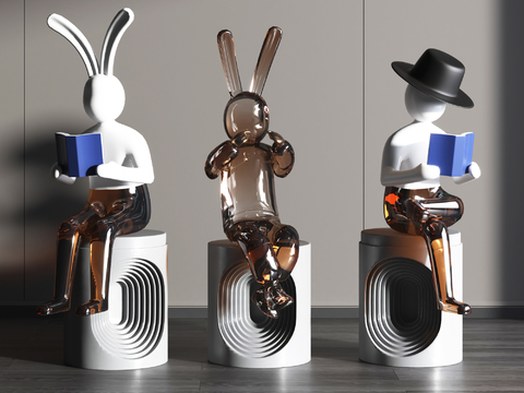 Modern cartoon Art Toy sculpture