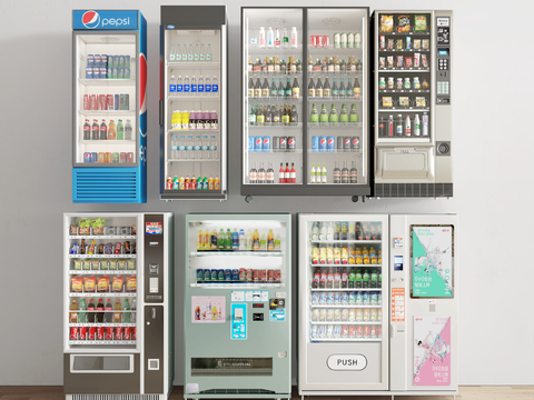 Refrigerator Beverage Cabinet Vending Machine