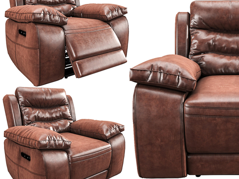 Modern Leather Massage Chair