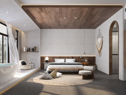 Modern Homestay Room