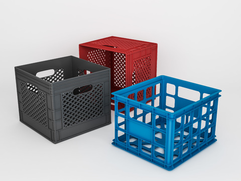 Modern sorting storage plastic basket