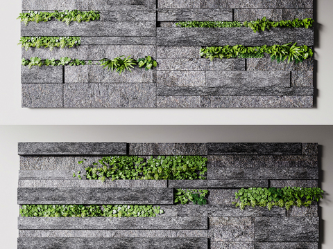 Plant Wall Mao Stone Wall Moss Wall Rock Wall