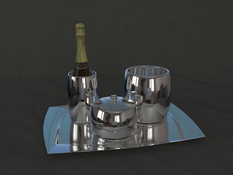 Modern Wine Glass Free