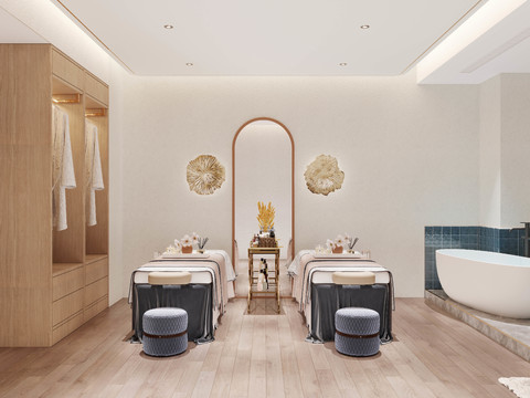 Modern SPA Beauty Care Room