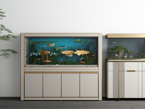 Modern fish tank