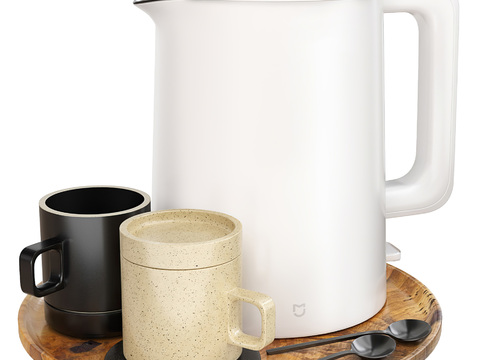 Modern electric kettle water cup