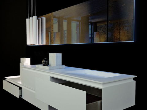 Modern minimalist creative sink free