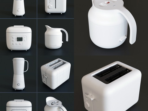 Modern rice cooker teapot bread machine juicer