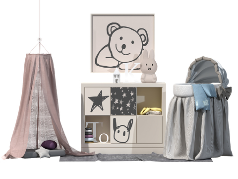 Modern Children's Tent Crib