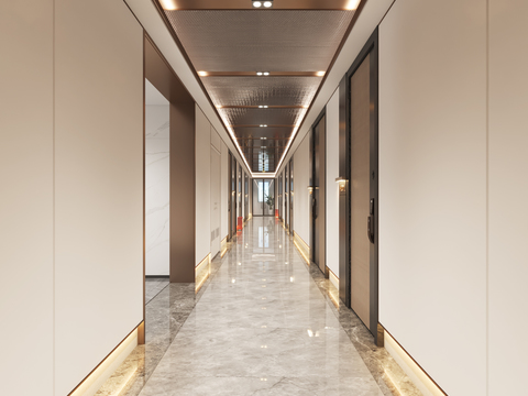 Hotel Corridor