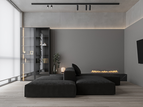 Modern Senior Grey Apartment