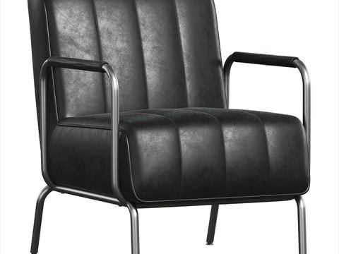 Leather Office Sofa Reception Chair