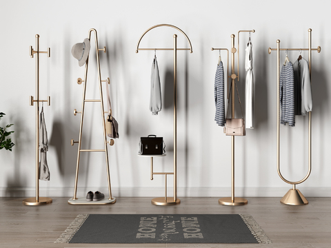 Modern Clothing Coat Rack