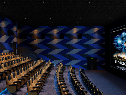 Modern Cinema Projection Hall