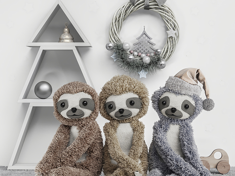 Modern Sloth Kids Plush Toy