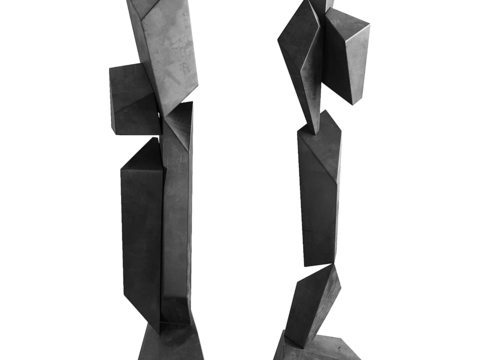 geometric sculpture art ornaments