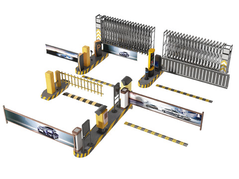 Toll lever Parking lever Gate brake