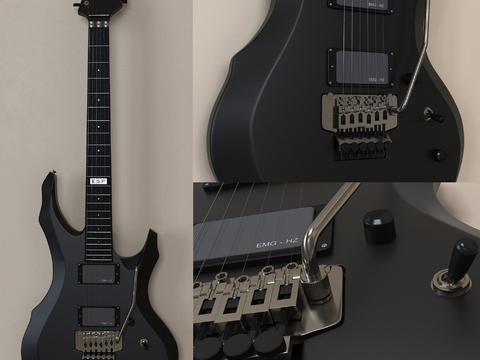 Modern Electric Guitar