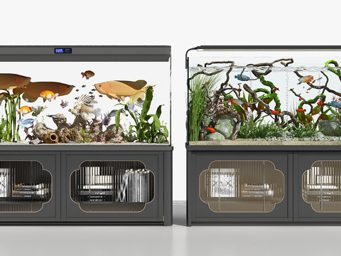 New Chinese Fish Tank Aquarium