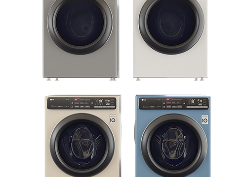 Modern household automatic drum washing machine