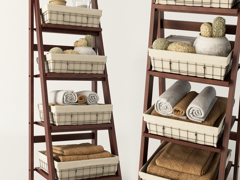 Nordic Trapezoidal Towel Storage Basket