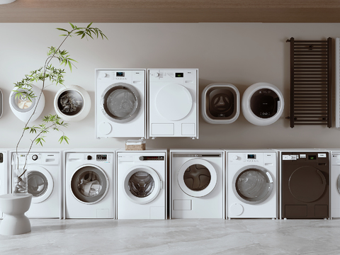 Wall-mounted washing machine Washing machine