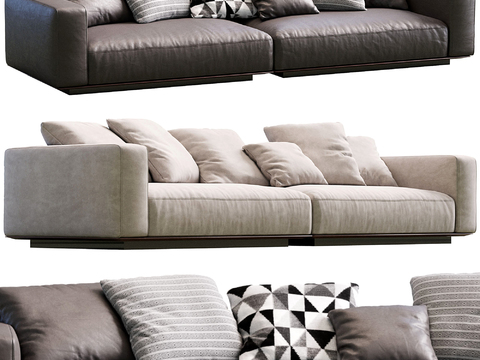 Flexform double sofa