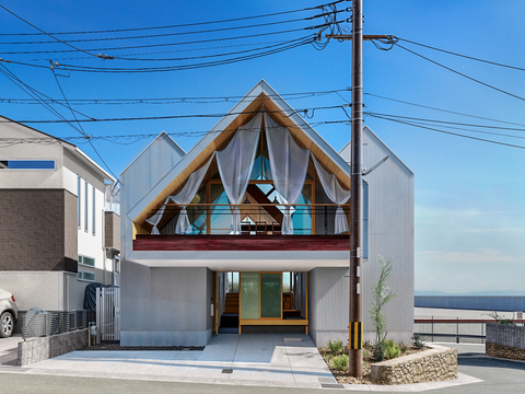 Japanese Kyoto Cabin Architectural Exterior