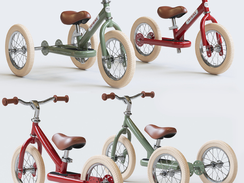 Modern children's bicycle tricycle