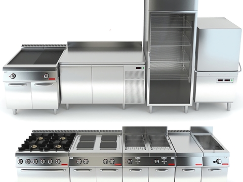 Modern Metal Hotel Kitchen Facilities