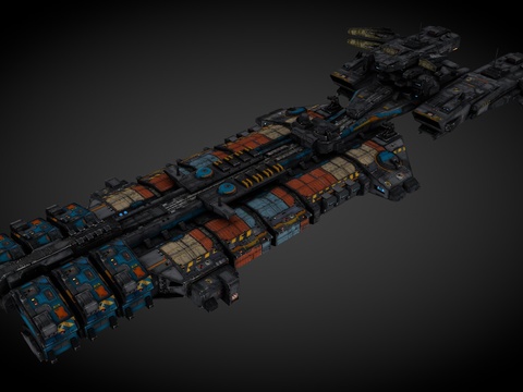 Sci-fi flying machines, spaceships, alien battleships