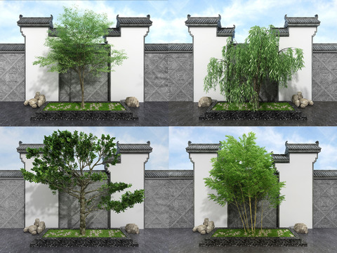 New Chinese Tree Landscape