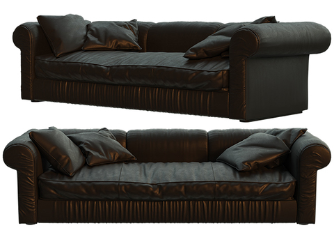 Diablo Leather Multiplayer Sofa Couch Free