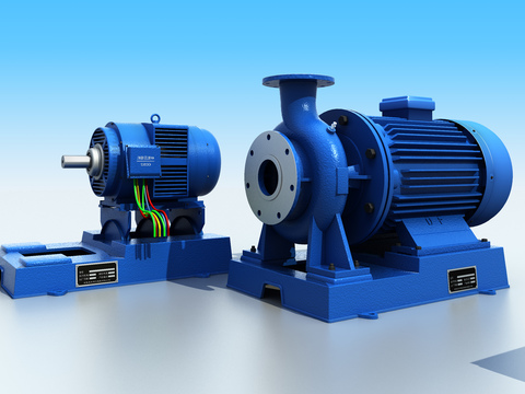 Modern motor water pump industrial equipment