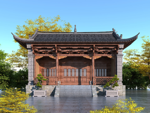 Chinese-style ancient dwellings