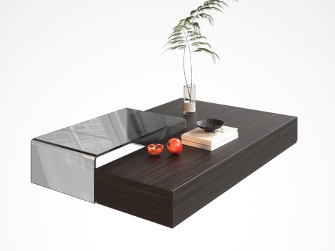 Minotti square coffee table