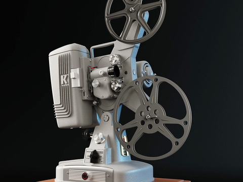 Industrial Wind Retro Projector