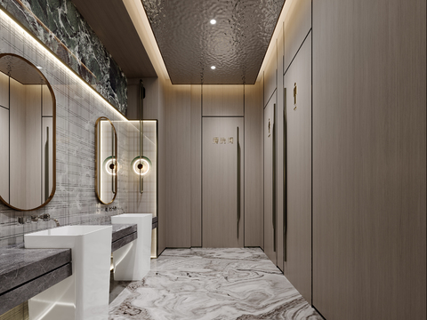 Modern Affordable Luxury Style Hotel Toilet WC