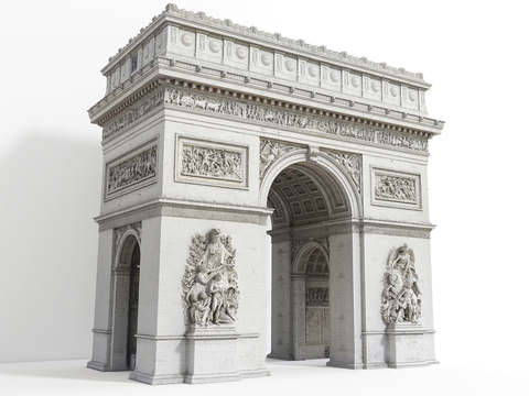 European classical triumphal arch