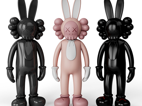 Modern KAWS Art Toy Ornaments