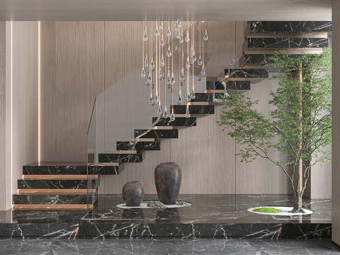 Modern Staircase Hanging Staircase