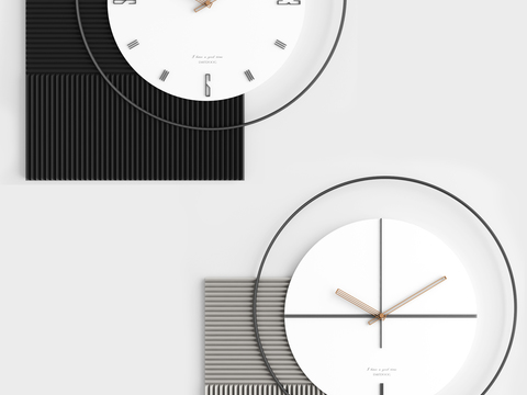 Nordic fashion wall clock