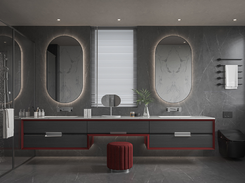 Advanced gray toilet bathroom washroom