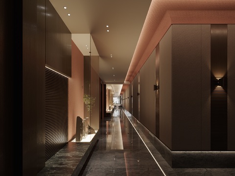 Hotel Corridor