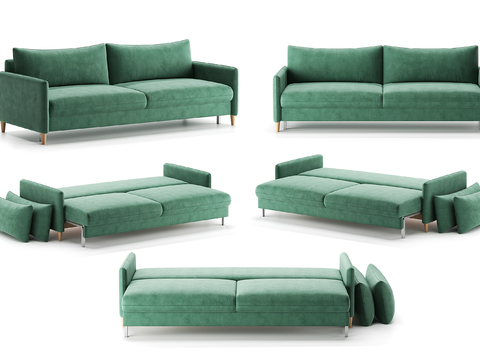 Nordic sofa bed double sofa