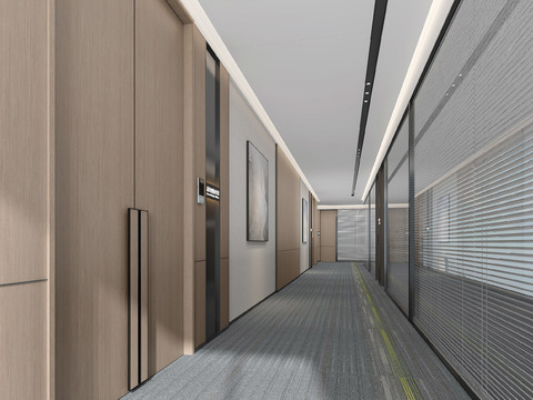 Modern office Corridor