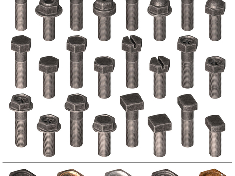 Hardware Screw Bolt Screw Cap